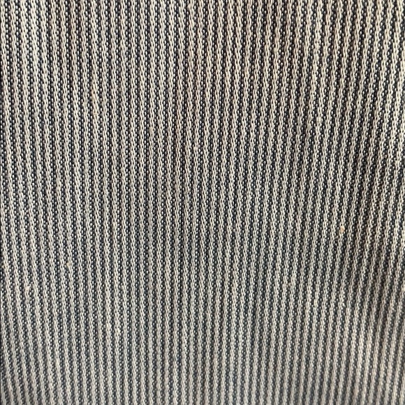 Hem and thread blue and white thin striped tank L - Picture 3 of 7